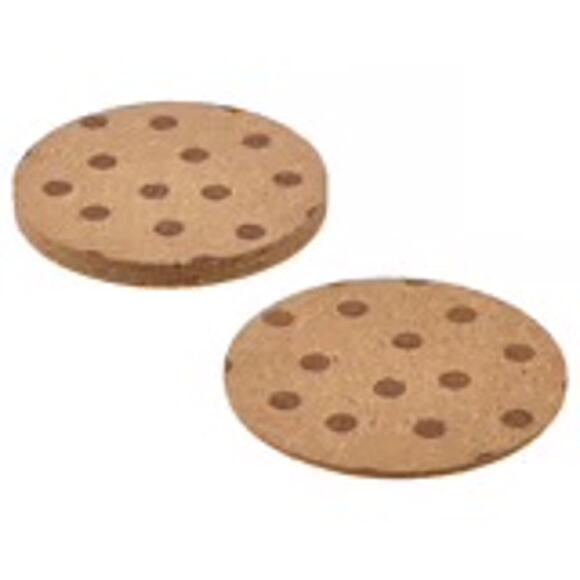 SOLABBORRE 4-Pack No-Slip Cork Coasters That Hush the Clink Clatter - Picture 2 of 3